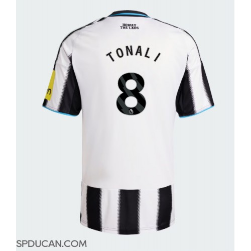 Muški Nogometni Dres Newcastle United Sandro Tonali #8 Domaci 2025-26 Kratak Rukav Muški Nogometni Dres Newcastle United Sandro Tonali #8 Domaci 2025-26 Kratak Rukav